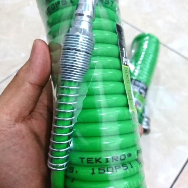 selang kompresor Tekiro / selang spiral kompresor Tekiro 6 meter