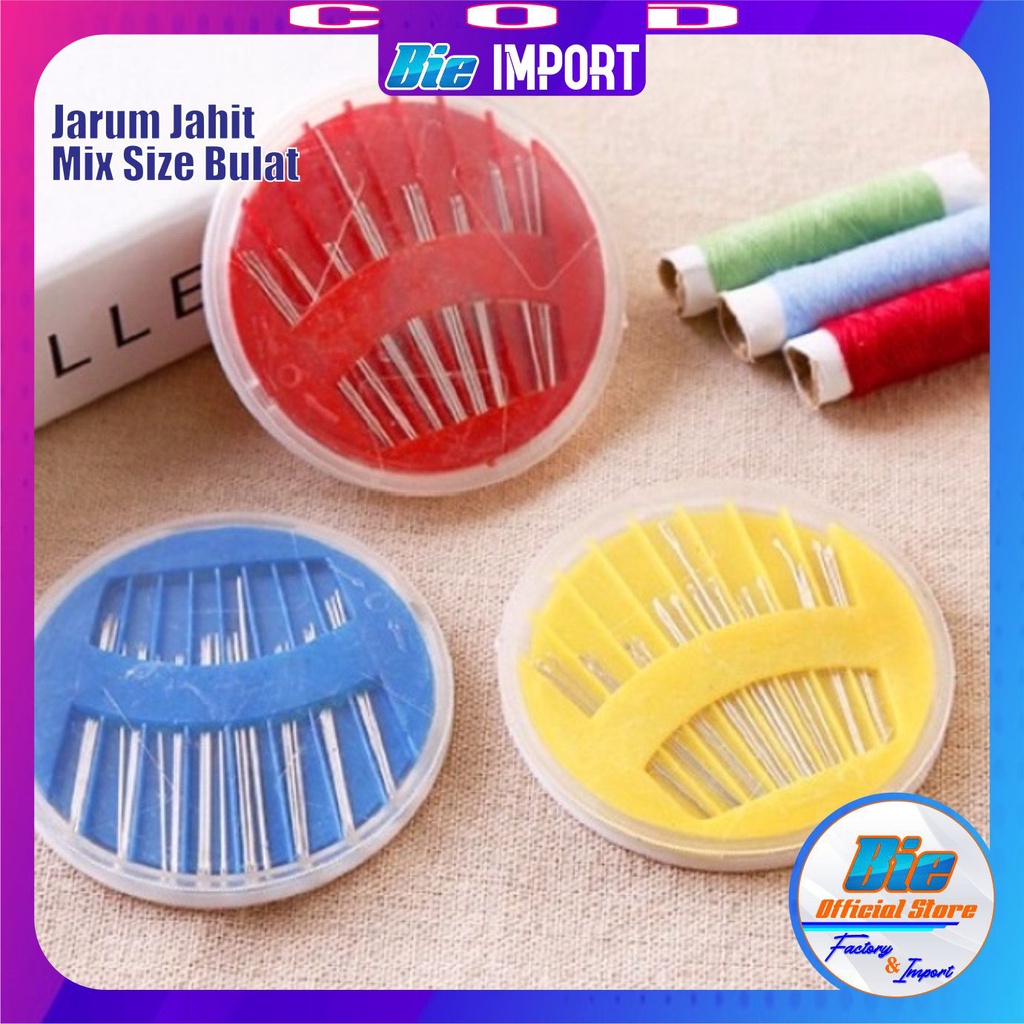 Jarum Jahit Mix Size 1 Set 30 Pcs Simple Impor Best Seller