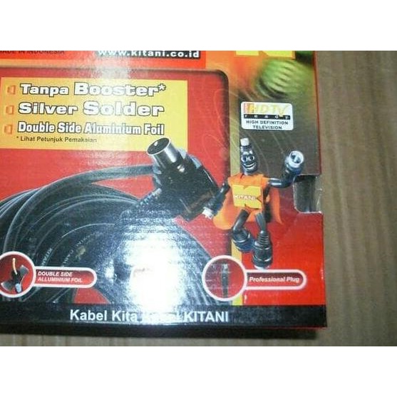 Kabel Antena Tanpa Booster Kitani 15 meter