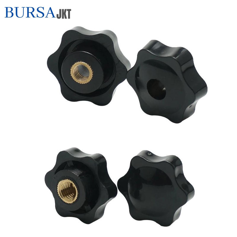 BAUT KEPALA HANDLE KNOB FEMAIL THREAD SCREW KNOB DRAT TIDAK BERLUBANG M5 M6 M8 M10 M12