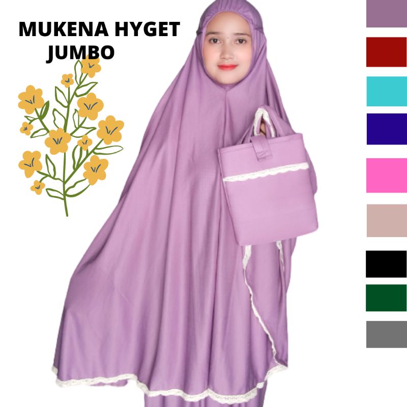 Mukena Dewasa Jumbo Mukena Travelling Murah Hyget Premium