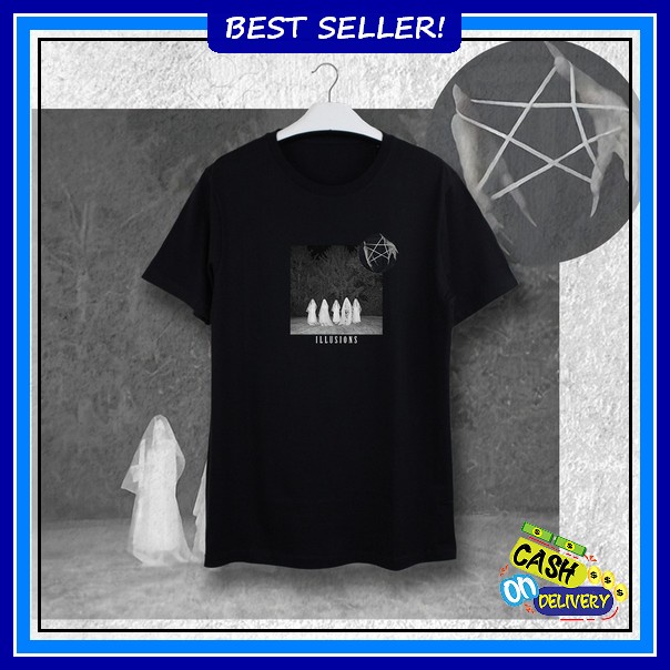 Baju Kaos Printing 3D Bangkok Thailand Flower Bunga Fullprint Full Print Spoon Import Impor Distro K