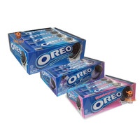 

Oreo Biskuit Chocolate Original Strawberry Creme Ice Cream 27.6G 1 Pak Isi 12 Pcs