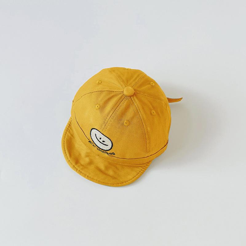 READY!!! topi baseball anak laki laki dan perempuan keren motif SMILE / topi anak unisex usia 1-3 tahun lucu import premium