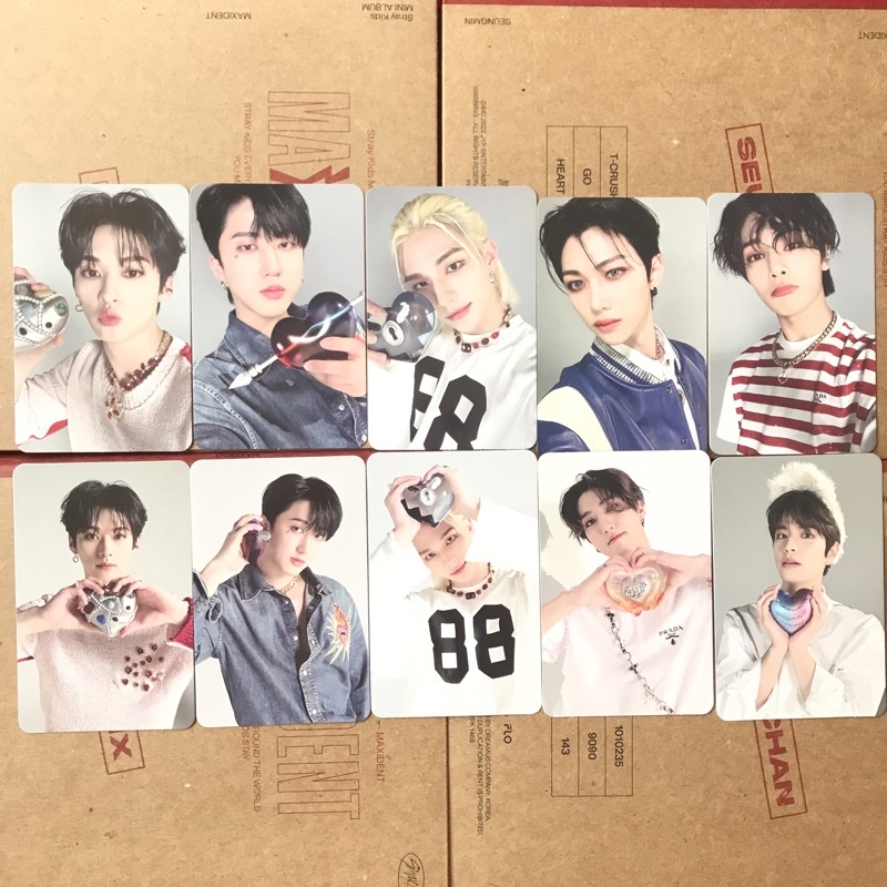 Stray Kids MAXIDENT CASE VER Official Album - Set album case ver, photocard, pob/exclusive photocard