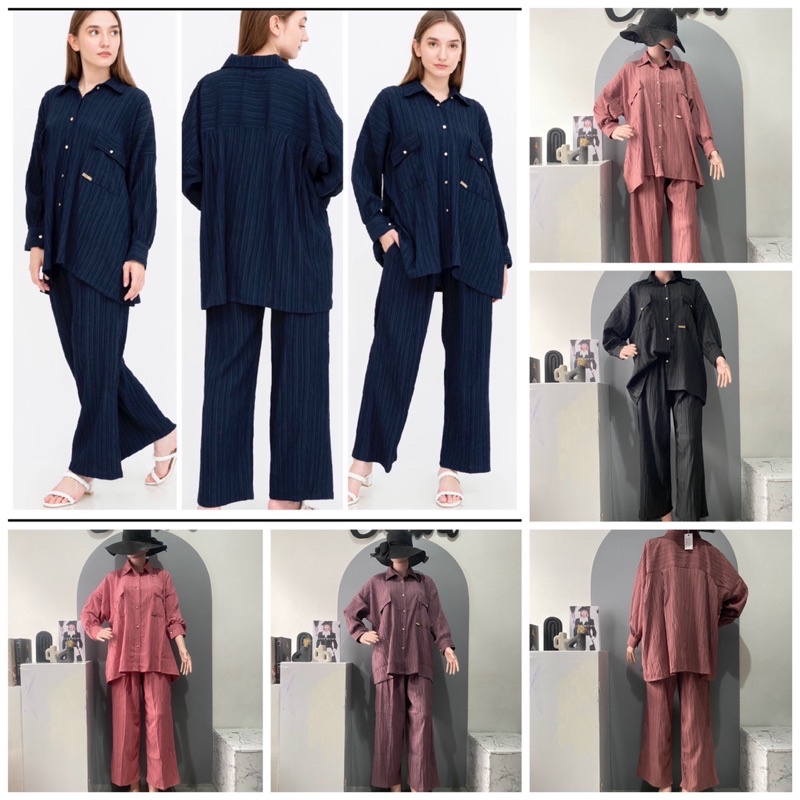 ZARA ONESET OVERSIZE kemeja oversized