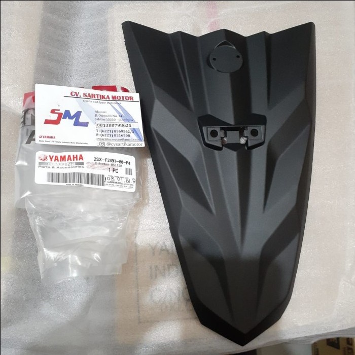 Dudukan plat nomer / dasi / PANEL, FRONT (MBL2) 2SX1 / 2SX-F3391-00-P4