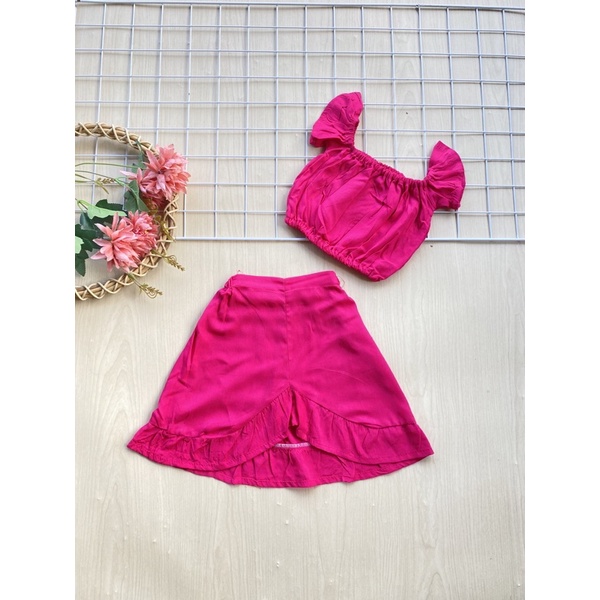 Baju anak perempuan | CECIL Kids Dress | pakaian pantai bayi cewe cewek setelan bali rayon murah