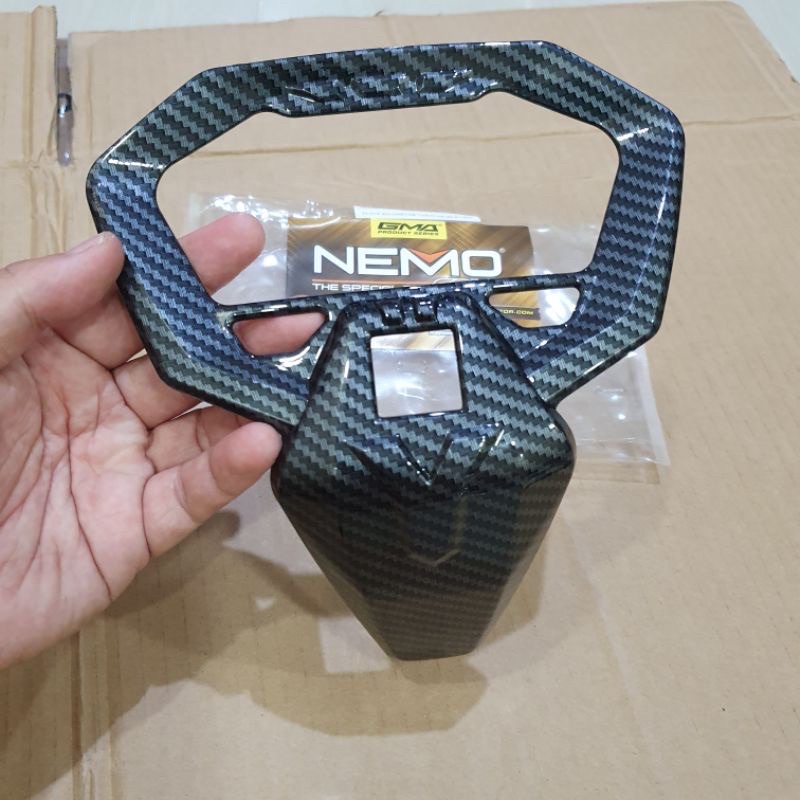 CARBON NEMO VARIO 160 NEW COVER SPEDO COVER BAWAH LAMPU STOP LIST LAMPU DEPAN COVER BODY SAMPING