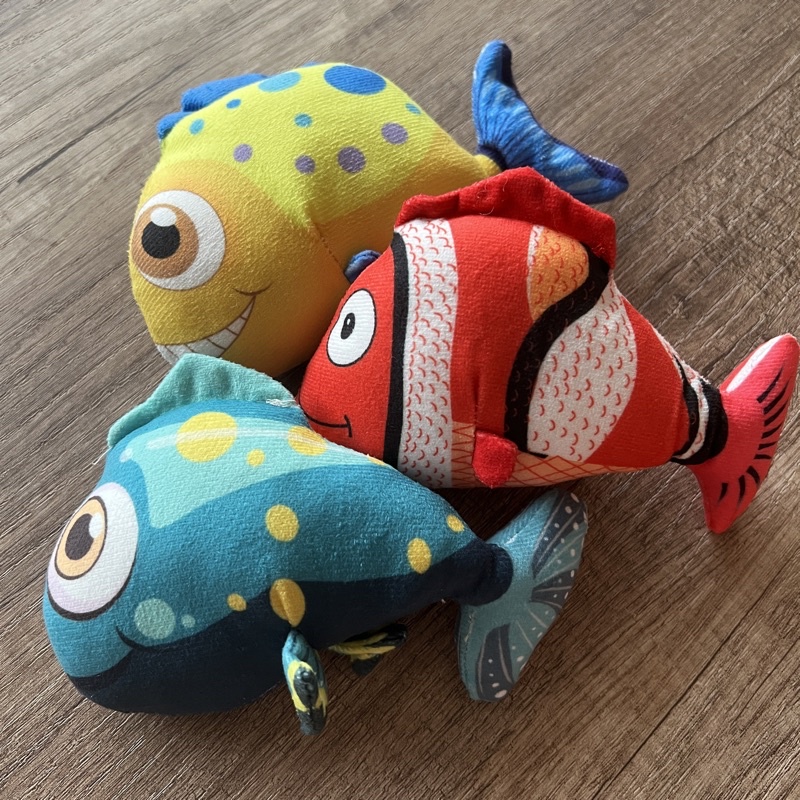 Ocean fish squeaky toy
