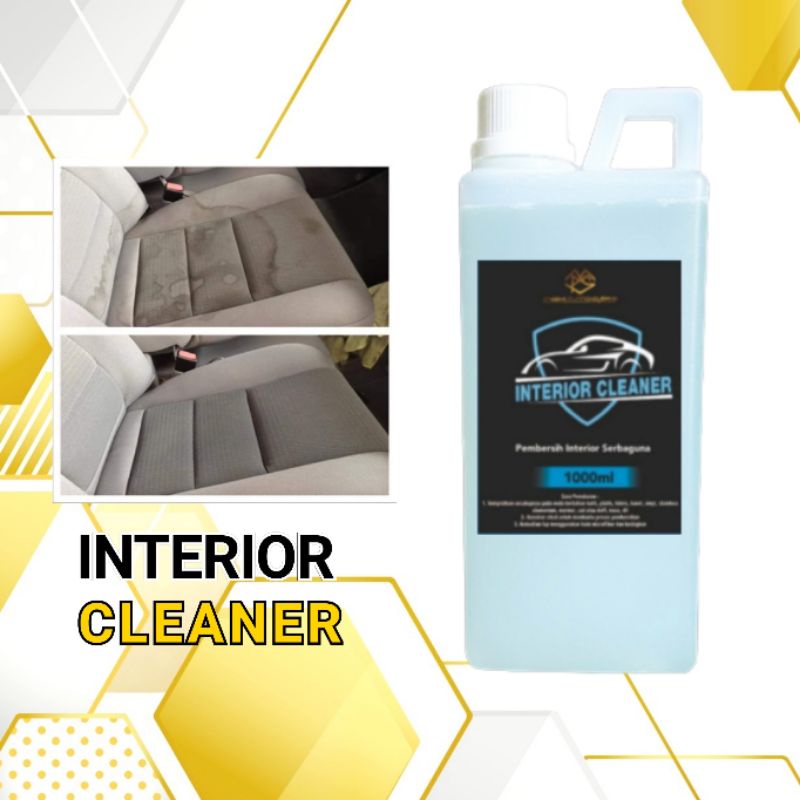 INTERIOR CLEANER 1LITER, pembersih interior dalam mobil penghilang noda plafon jok