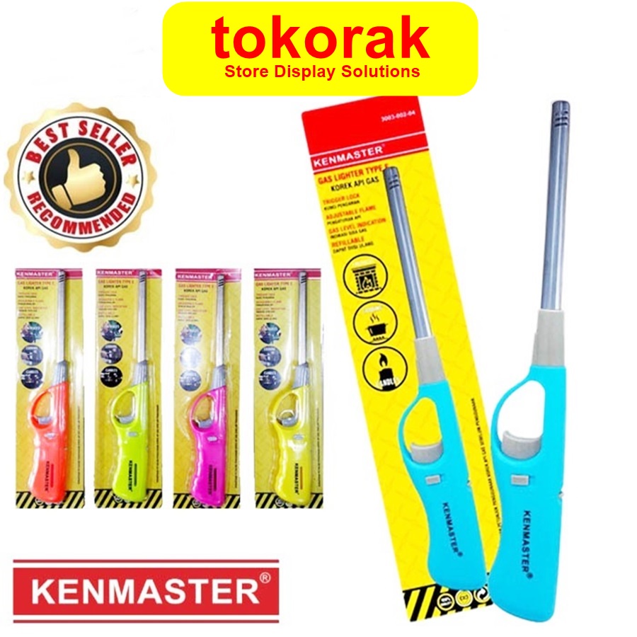 GAS LIGHTER KENMASTER - PEMANTIK GAS - KOREK API KOMPOR