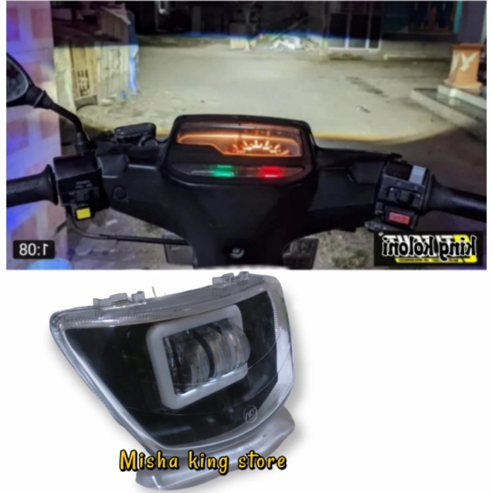 Lampu depan daymaker fizr f1zr Vega fiz r