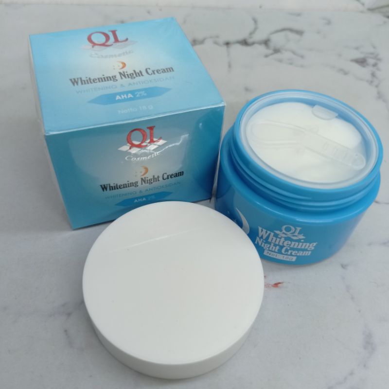 QL Skincare Cream Siang/Malam Original BPOM