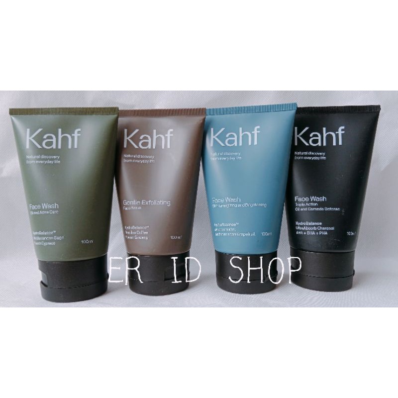 KAHF face wash/KAHF face scrub 100ml