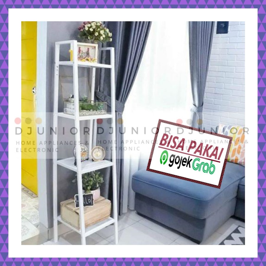 INFORMA LIBIE LIZIE LIVIE RAK SUSUN RAK BESI RAK 4 TINGKAT / METAL RACK 2 TIER