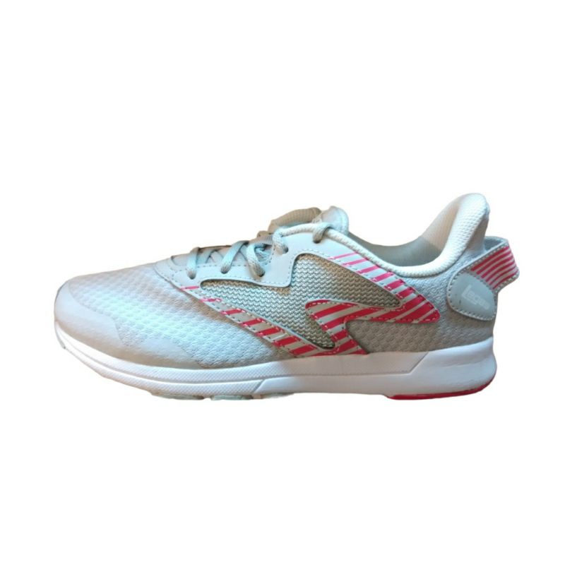 Sepatu League Legas Clone LA W Pink Running Shoes Cewe Sneakers Wanita Abu Original Murah Promo Disk