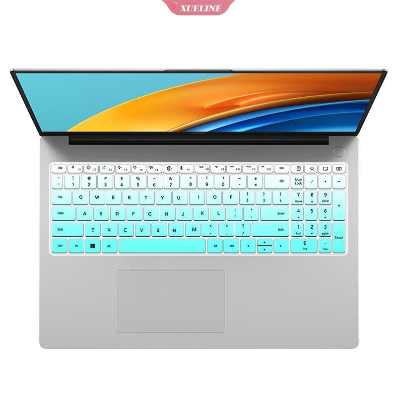 Cover Pelindung keyboard Bahan Silikon Untuk Huawei MateBook D16 16.1 inch 2021 ZXL