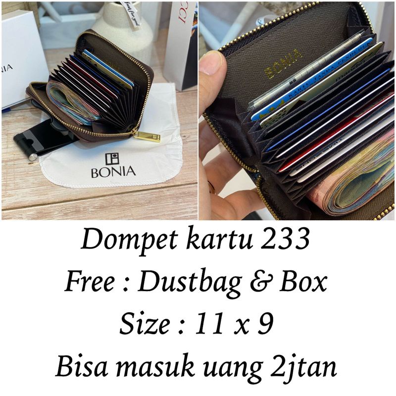 Dompet Kartu 233 Free Box &amp; Dusbag Import