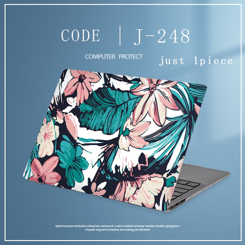 1pc Universal Bebas Potong (COD) Custom 12 13 14 15.6 Inch Stiker Penutup Laptop Skins Quote Kata Kata Kata Terkenal Lembaran Decals