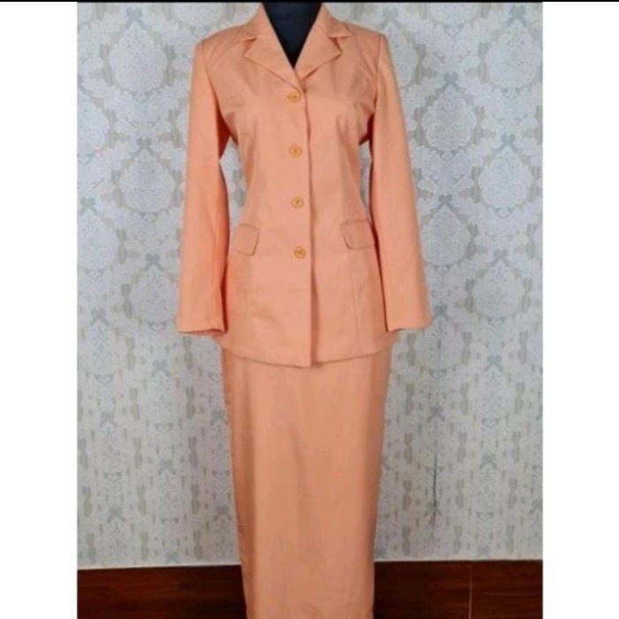 Stelan Blazer Baju Seragam Dharma Wanita Size Xs-5L