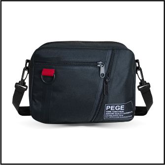 Tas Selempang Bahu PEGE Sling Bag Pria Model Polos Kasual - PG 8932