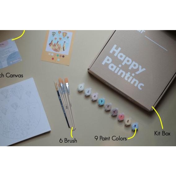 

Paint by Numbers Kit: Cappadocia| Paint Inc. ID | Painting Kit - Tanpa Kuas