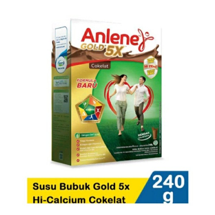 Anlene Gold Susu Bubuk Lansia 240 gr