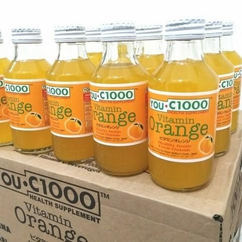 YOU C1000 1PCS  140ML VITAMIN BOTOL KACA [SWEETSPACE]