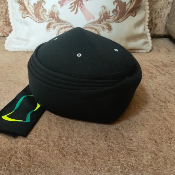 Peci Imamah Permanen Sorban Imamah - 7, Hitam