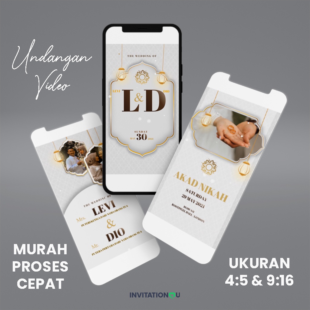 UNDANGAN PERNIKAHAN DIGITAL UNDANGAN PERNIKAHAN ONLINE VIDEO UNDANGAN PERNIKAHAN ISLAMIC 6