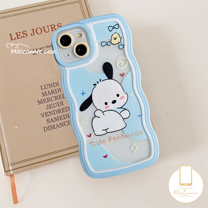 Oppo A78 A16 A17 A15 A74 A77 A55 A54 A96 A95 A1k A57 A77s A72 A5 A76 A12E A35 A32 A12 A7 A5s A52 Reno 8T 8 7 6 A53 A15s A3s A16K A9 Lucu Pochacco Winnie the Pooh Wavy Sarung Tepi