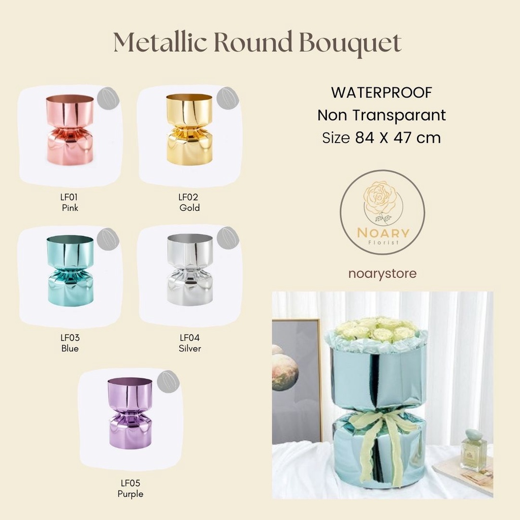 METALIC ROUND BOUQUET