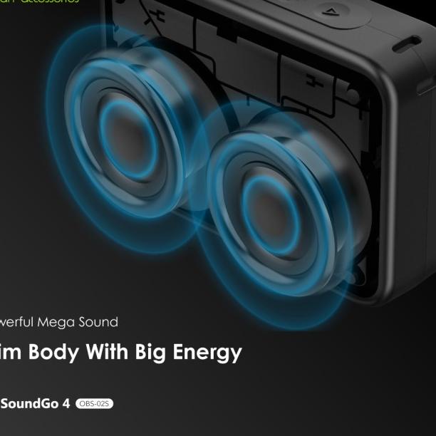 Oraimo SoundGo 4 Ultra-Portable Wireless Bluetooth Speaker OBS-02S