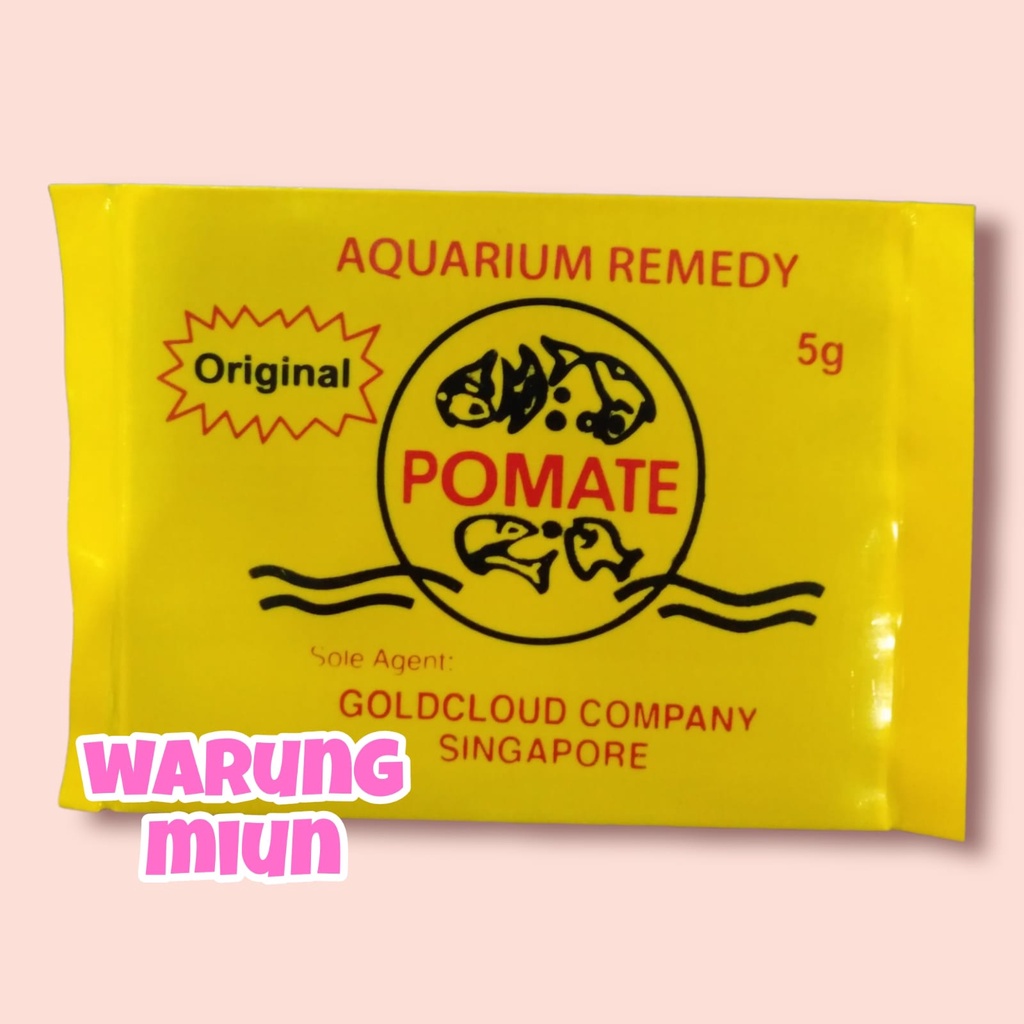 Jual OBAT IKAN POMATE SINGAPORE HOLOGRAM ORIGINAL 5gr | Shopee Indonesia