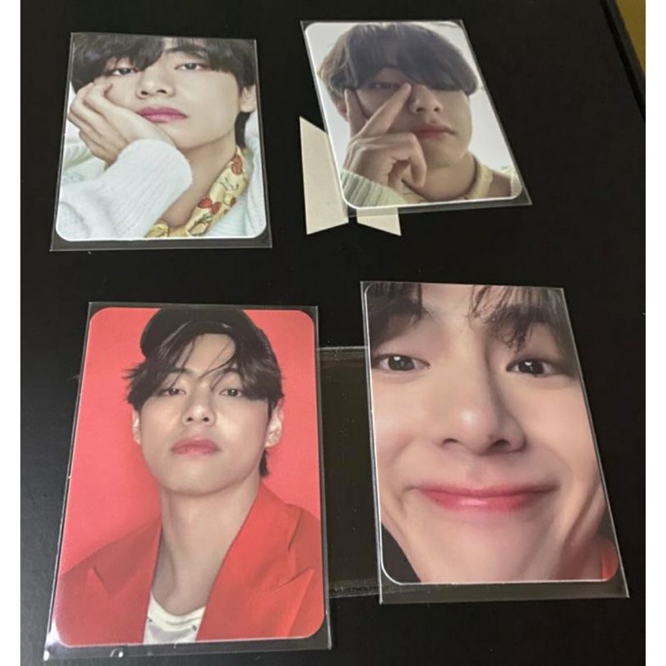 photocard dicon pt 1 taehyung pc v zoom dagu topi