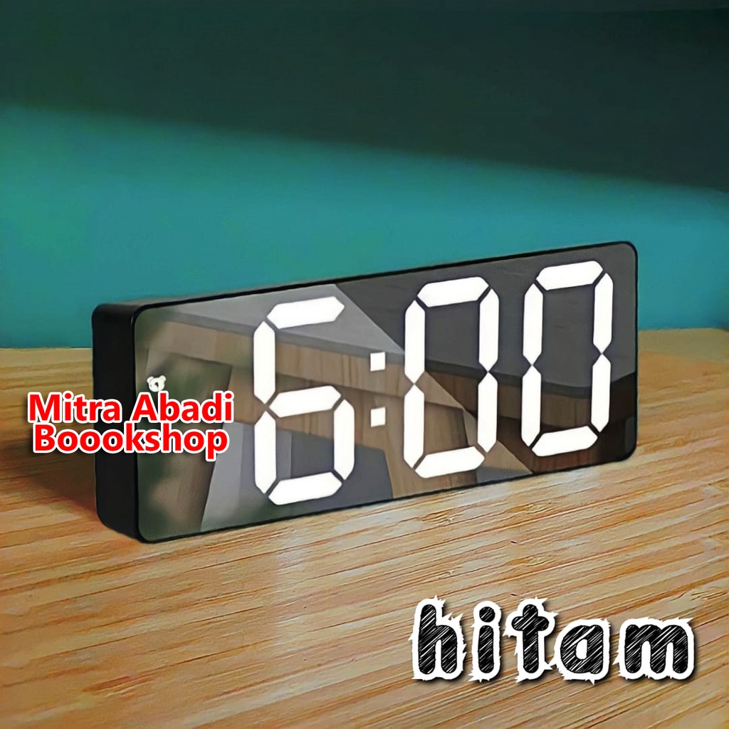 Jam Meja LED Digital / Digital LED Clock Tipe JX012 STYLISH