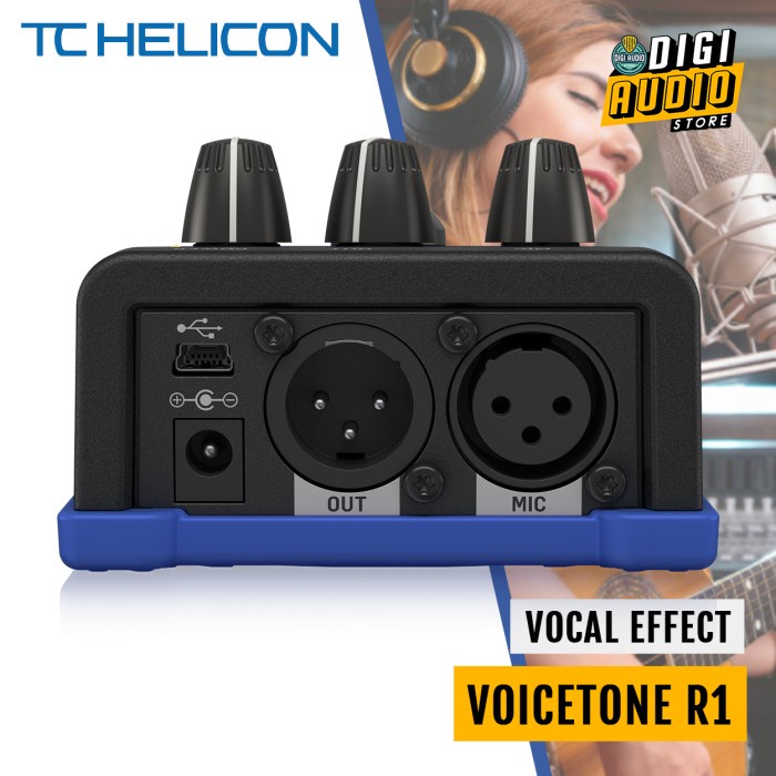 Efek Vocal Guitar Controlled Vocal Harmony Tc Helicon Voicetone H1 #Original