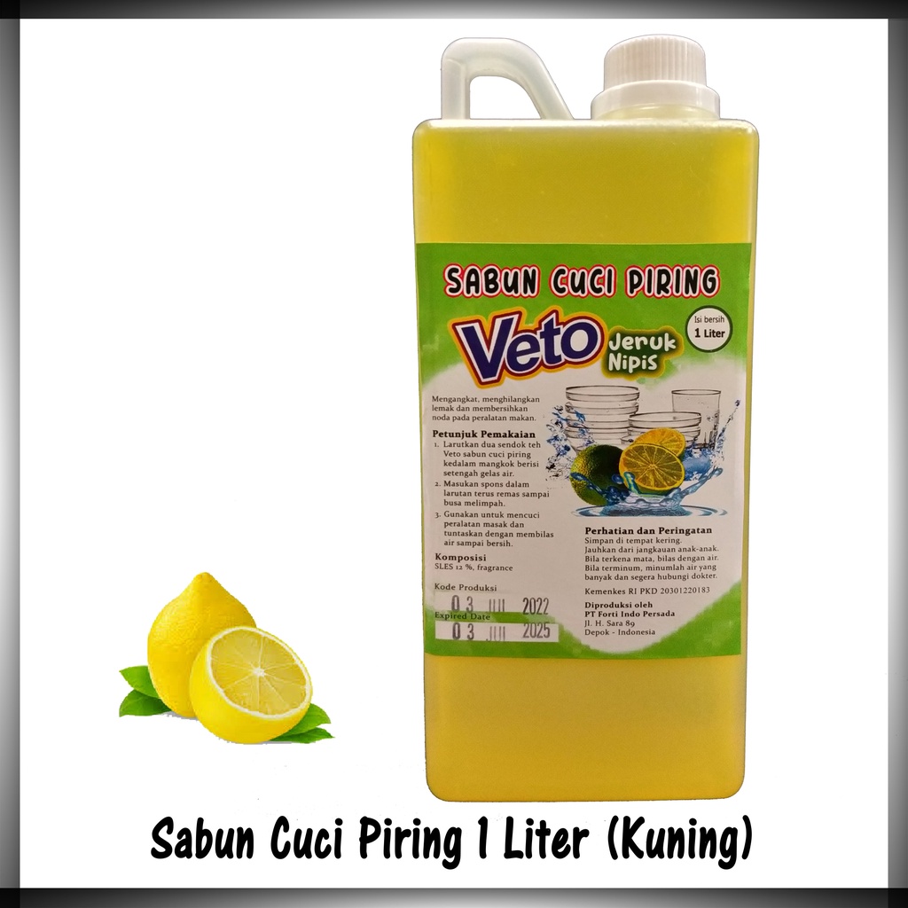 VETO Sabun Cuci PIRING 1 Liter