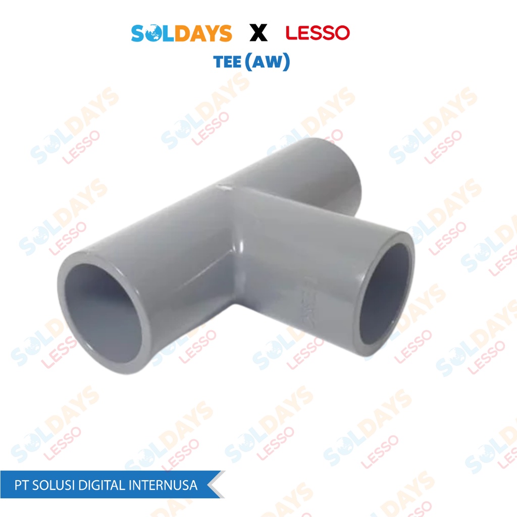 Lesso Tee (AW) 3/4 inch / T Tee (AW) 3/4&quot; / Pipa PVC Fittings