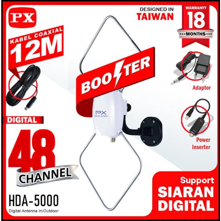 Px Hda 5000 Antena Digital