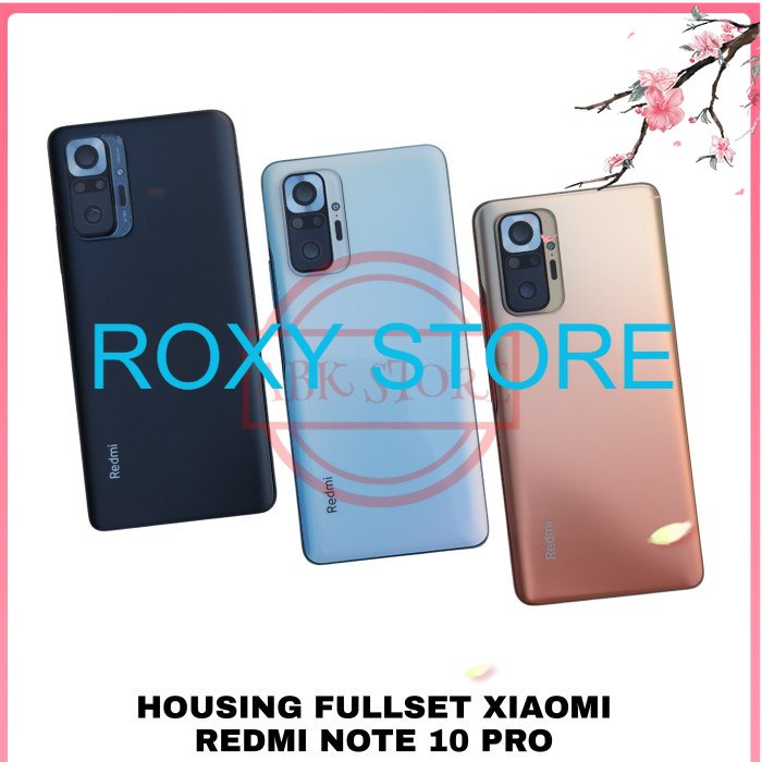 BACK CASING - KESING - HOUSING FULLSET XIAOMI REDMI NOTE 10 PRO