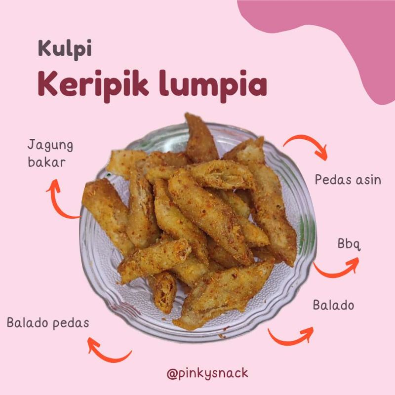 

KULPI / Kulit Lumpia /keripik lumpia / kripik lumpia