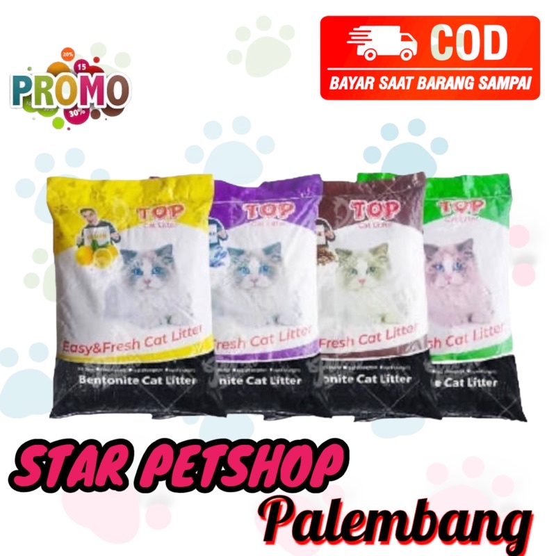 Pasir TOP 20kg All varian KHUSUS PENGIRIMAN GOJEK DAN KARGO