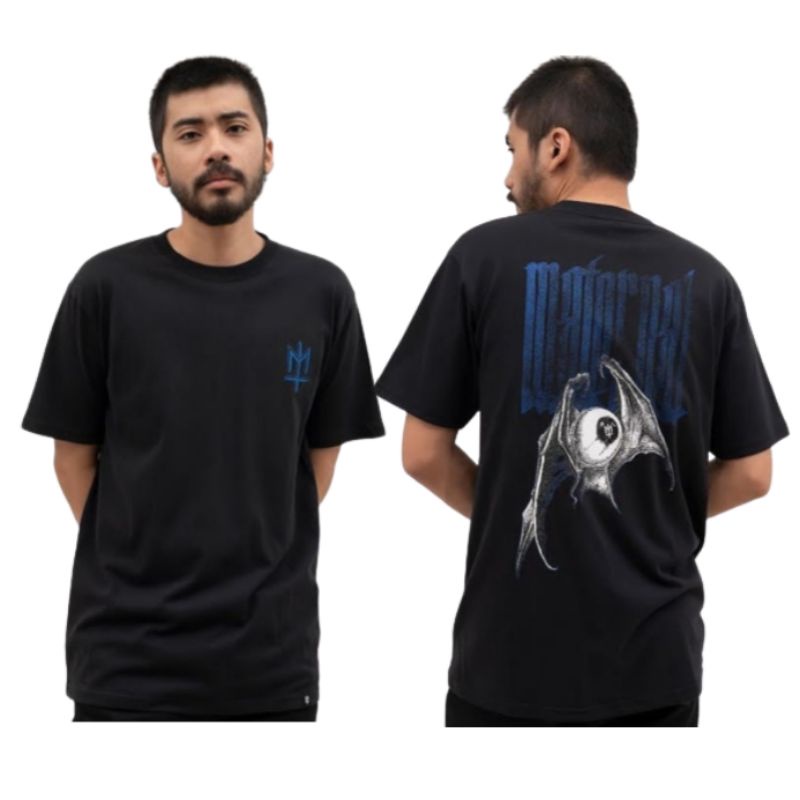 MATERNAL DISASTER T-SHIRT FLEYE BLACK - KAOS PRIA MATERNAL DISASTER FLEYE HITAM BAJU DISTRO MATERNAL