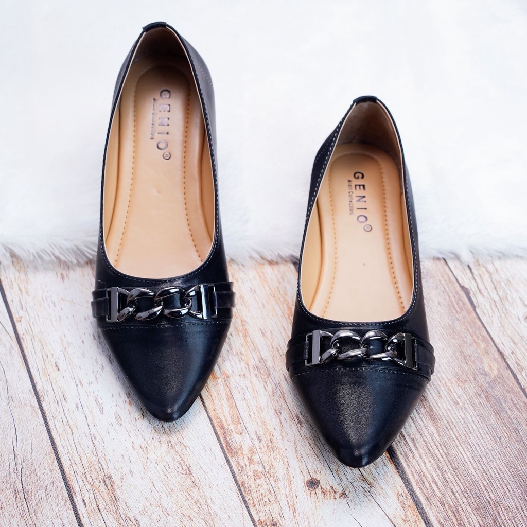FLAT SHOES SEPATU WANITA GENIO ZA 49