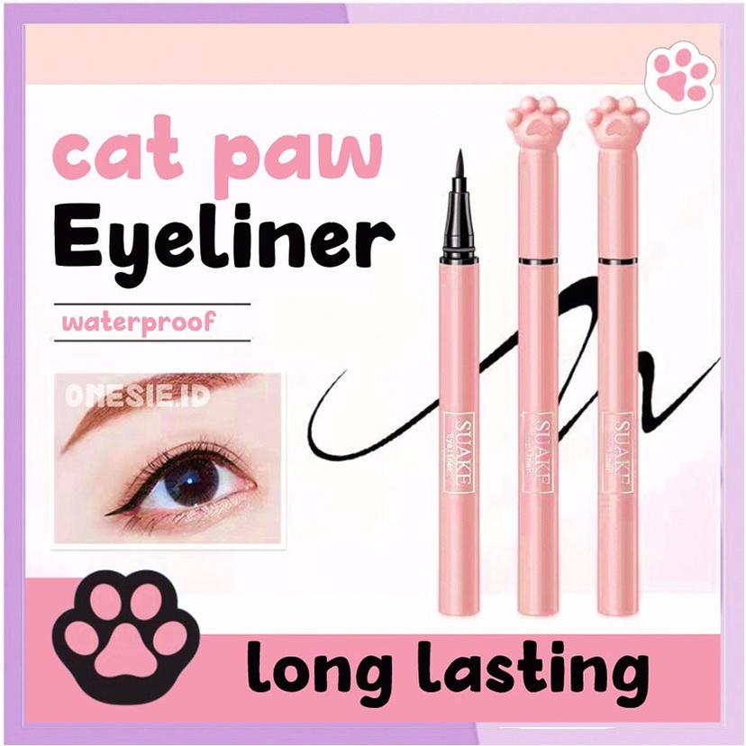 Cat Paw Eyeliner Long Lasting Waterproof Eye liner Cat XX081