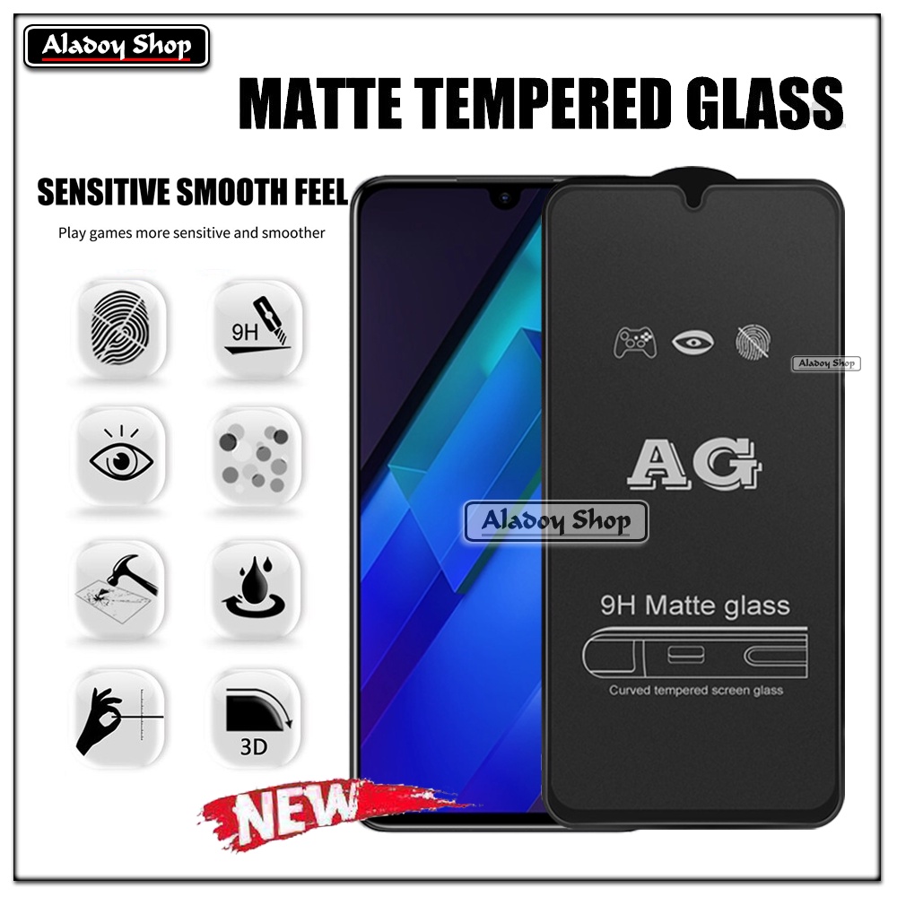 Infinix Note 12 G96 PAKET 2IN1 Tempered Glass Matte Anti Glare Full Layar dan Tempered Glass Kamera