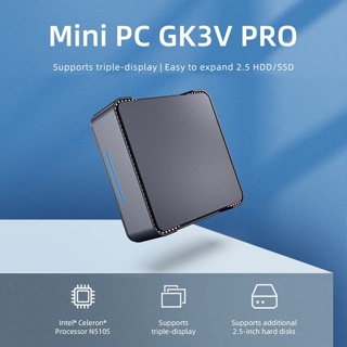 Mini Pc GK3 Pro / GK3V Pro 8+256GB SSD Intel Celeron N5105 UHD Graphics Windows 11 Pro
