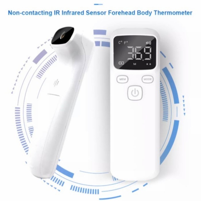 Termometer Digital Infrared Suhu Badan Forehead Akurasi Tinggi Jk-A007